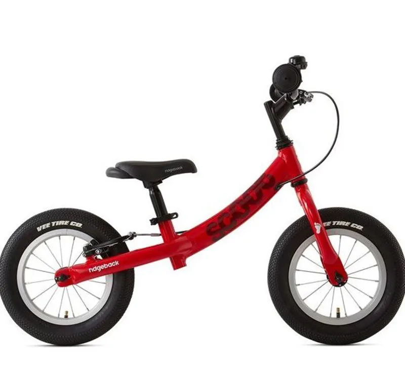 Ridgeback Scoot Kids Balance Bike in Red